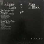 johnny cash man in black vinyl