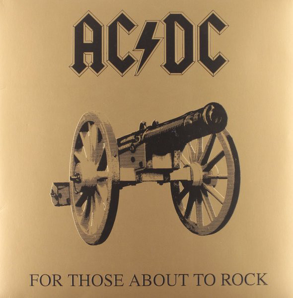 AC DC – For Those About To Rock (We Salute You) vinyl