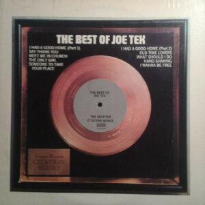 Joe Tex ‎– The Best Of Vinyl