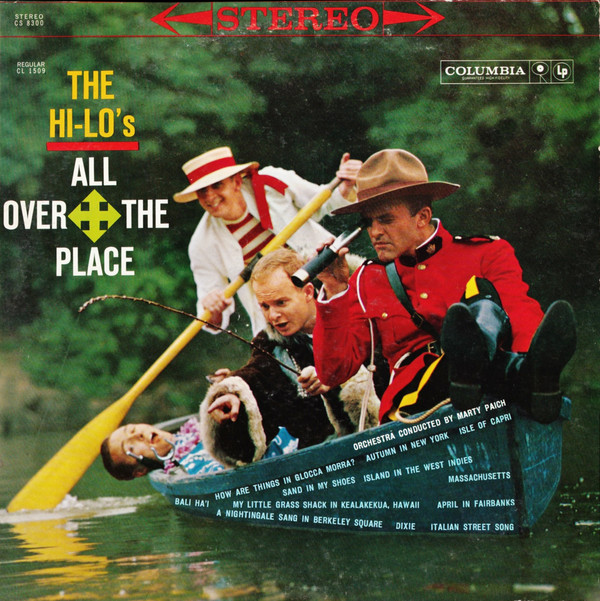 The Hi-Lo's ‎– All Over The Place vinyl