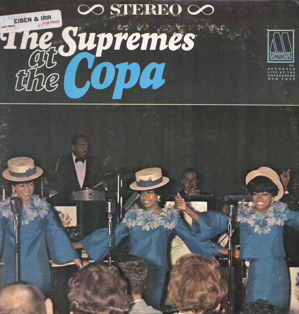 The Supremes ‎– At The Copa vinyl