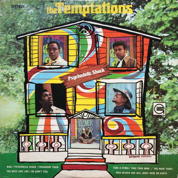 The Temptations ‎– Psychedelic Shack vinyl
