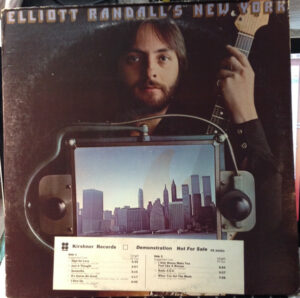 elliott randall new york vinyl