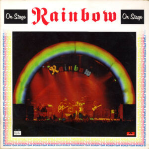 Rainbow Vinyl on stage