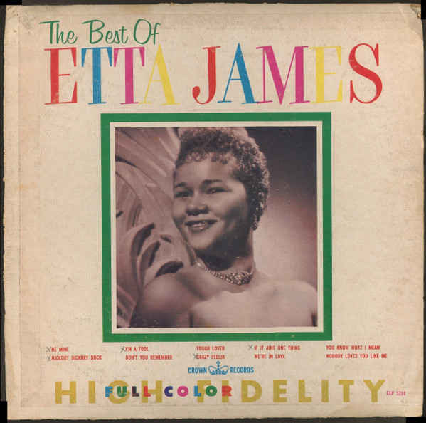 Etta James ‎– The Best Of Etta James vinyl