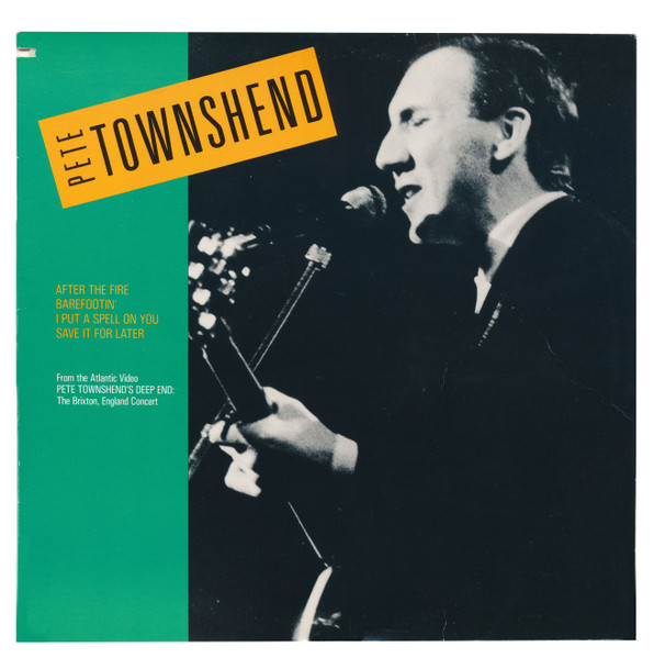 Pete Townshend – Pete Townshend's Deep End Live! vinyl
