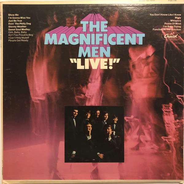 The Magnificent Men live vinyl