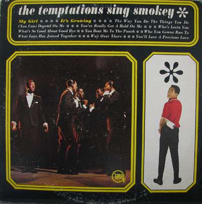 The Temptations – The Temptations Sing Smokey vinyl