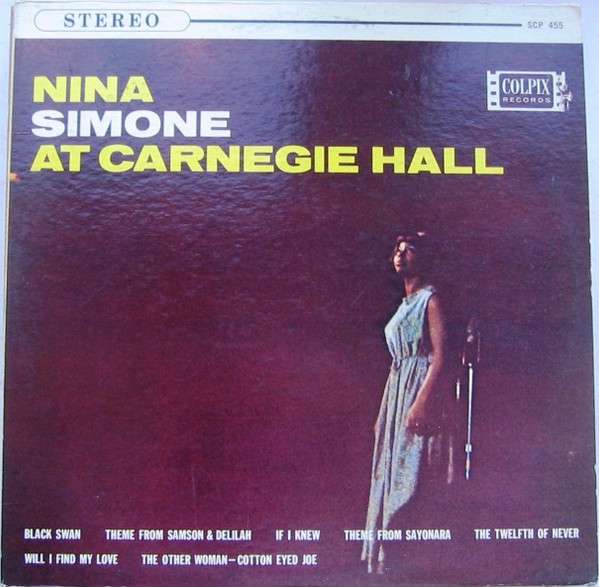 Nina Simone ‎– At Carnegie Hall vinyl