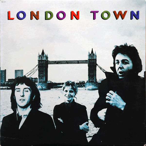 Wings london town vinyl