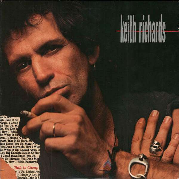 Keith Richards ‎– Talk Is Cheap vinyl