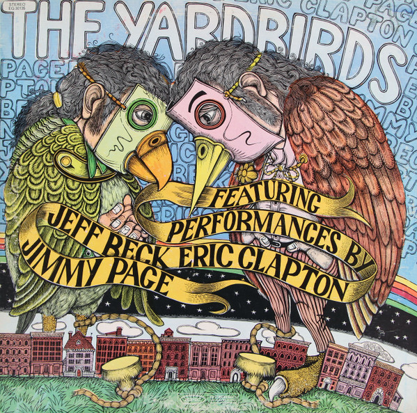The Yardbirds Jeff Beck Eric Clapton Jimmy Page vinyl