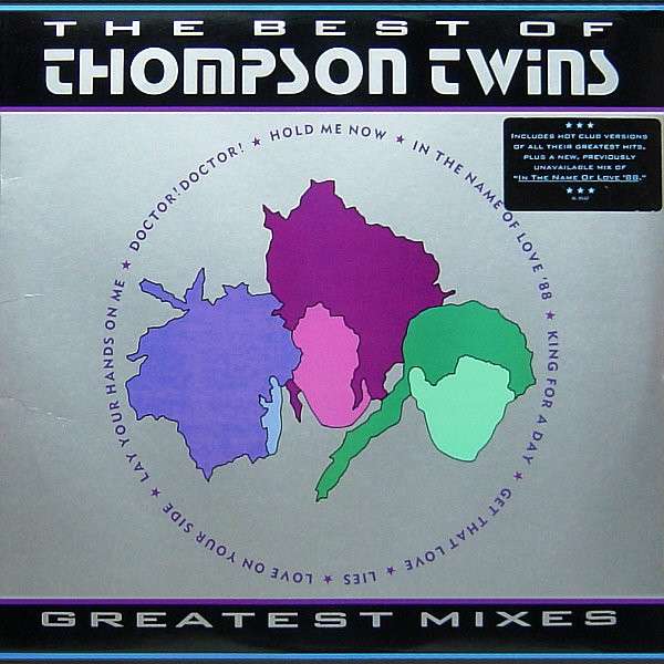 Thompson Twins ‎– The Best Of Thompson Twins (Greatest Mixes) vinyl