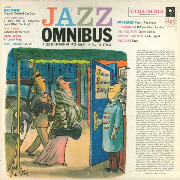 Various ‎– Jazz Omnibus vinyl