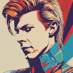 David Bowie Pop Art - J4SIN
