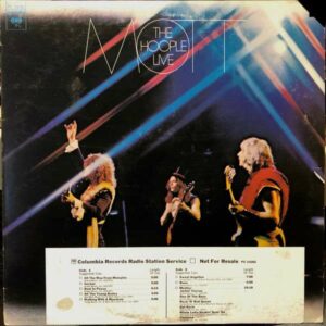 Mott The Hoople Live Vinyl