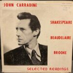 John Carradine ‎– Selected Readings Vinyl