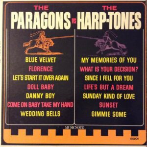 The Paragons, The Harp-Tones ‎– The Paragons Vs. The Harp-Tones Vinyl
