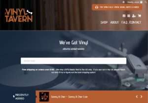 Vinyl Tavern, rare vinyl, jazz, rock, record store