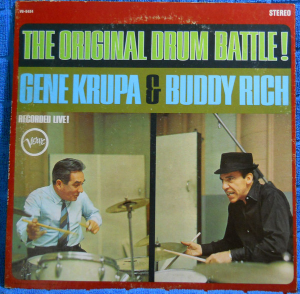 Gene Krupa And Buddy Rich ‎– The Drum Battle – Gene Krupa And Buddy Rich At JATP