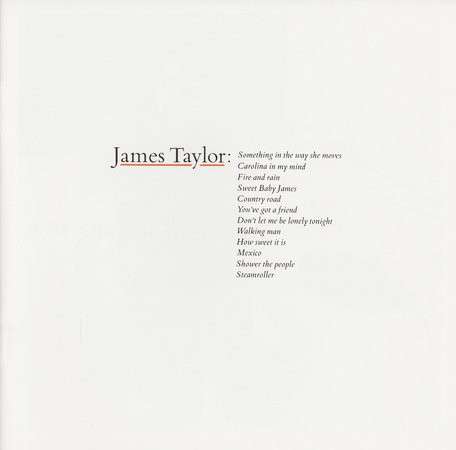 James Taylor ‎– Greatest Hits