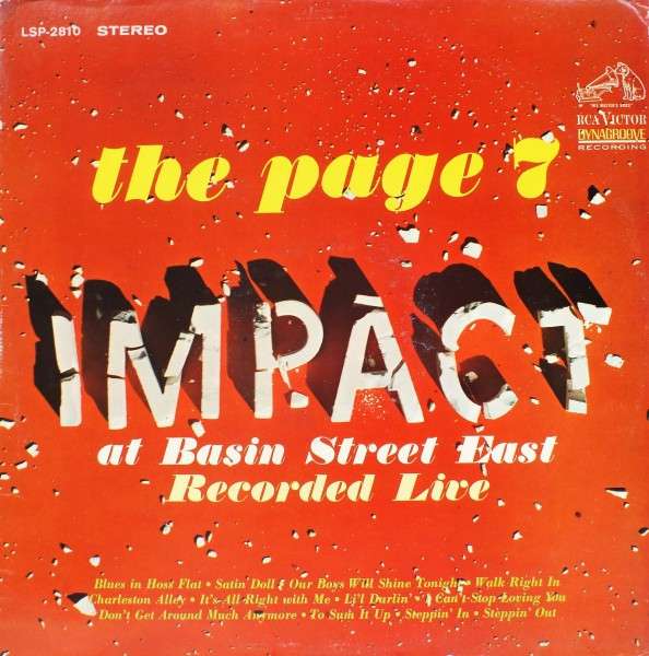 The Page 7 – Impact At Basin Street East
