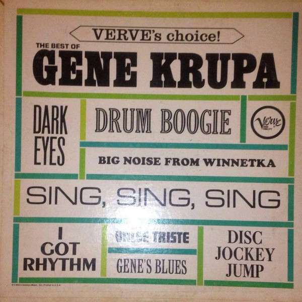 Gene Krupa – The Best Of Gene Krupa