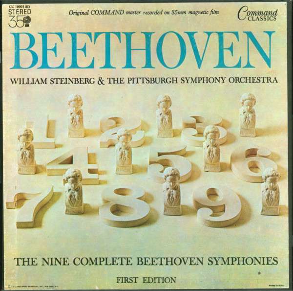 Beethoven – William Steinberg & The Pittsburgh Symphony Orchestra ‎– The Nine Complete Beethoven Symphonies