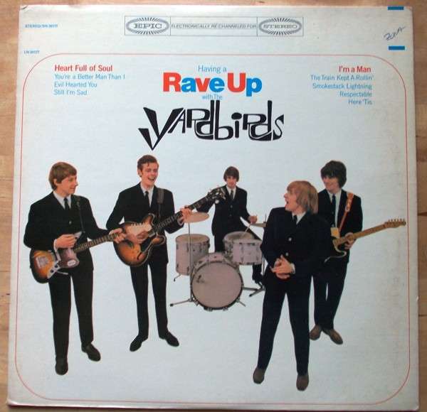 The Yardbirds ‎– Having A Rave Up With The Yardbirds